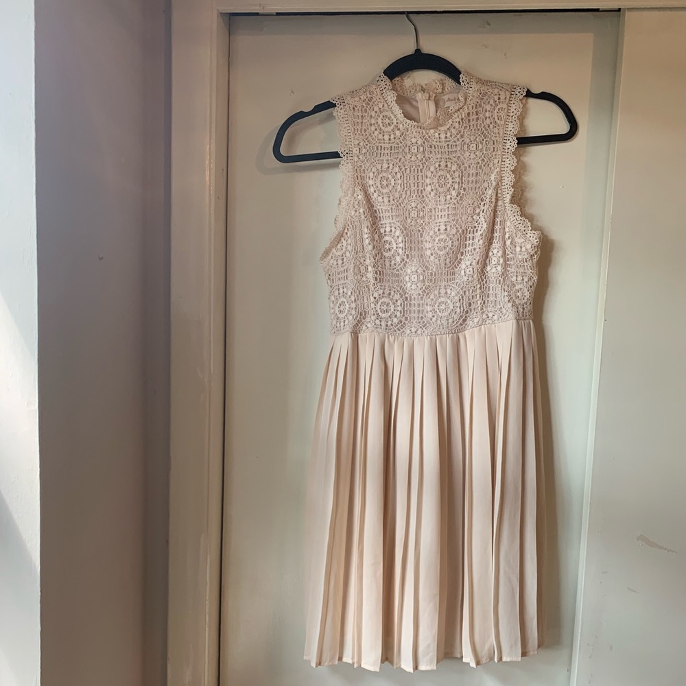 Altar’d state fit and flare dress.